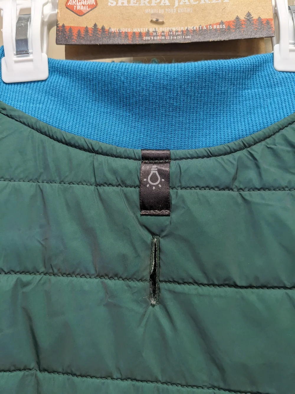 Arcadia Trail Ultra Reflective Sherpa Dog Jacket Size Medium